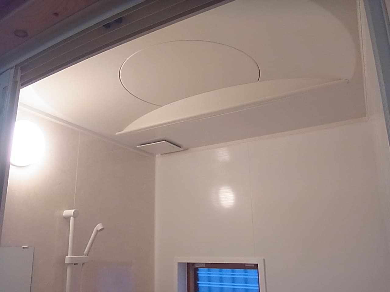 浴室ドーム型天井